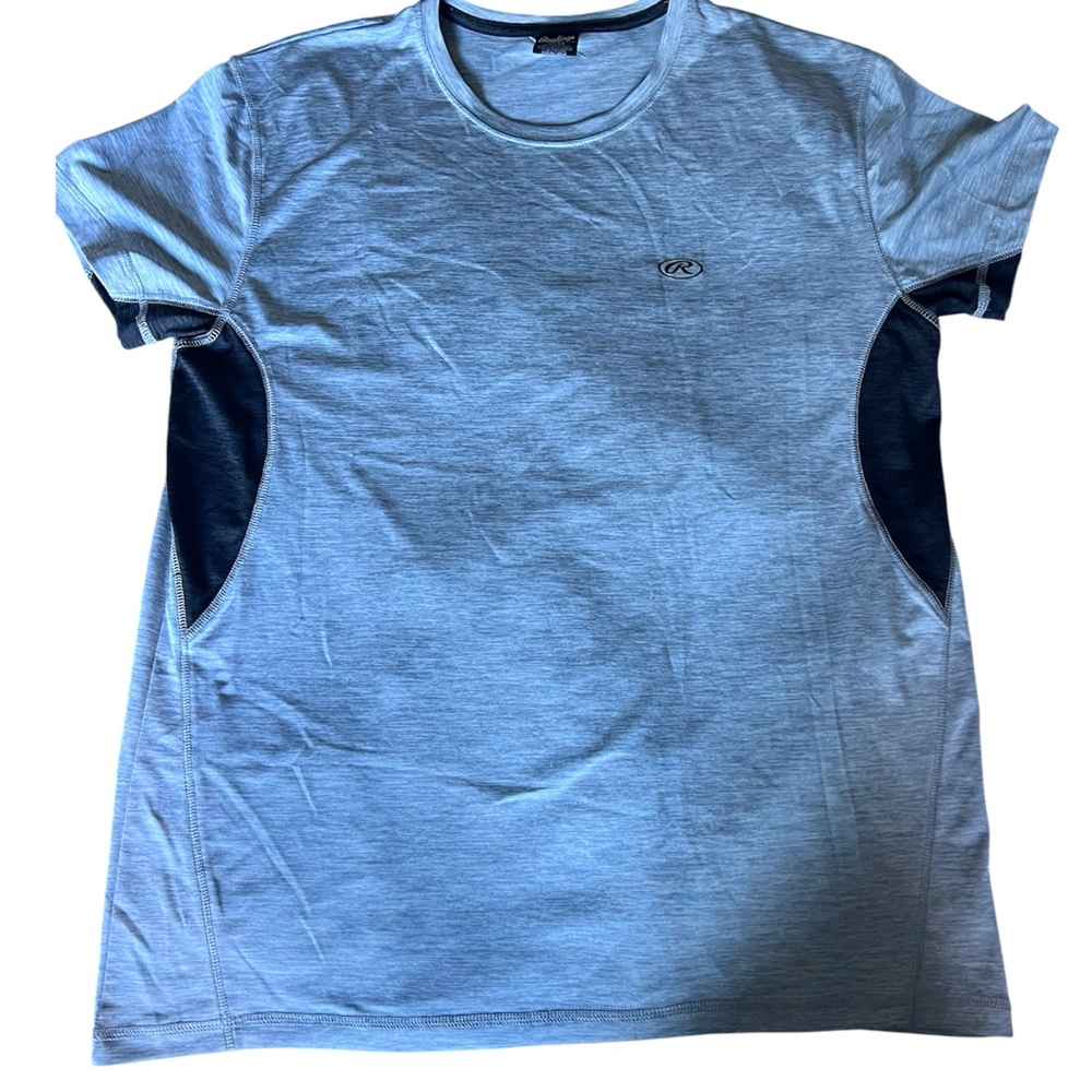 Rawlings Gray Athletic Short Sleeve Tee